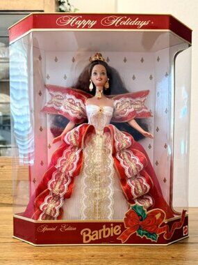 1997 Happy Holidays Barbie Doll (Special Edition 10th Anniversary)